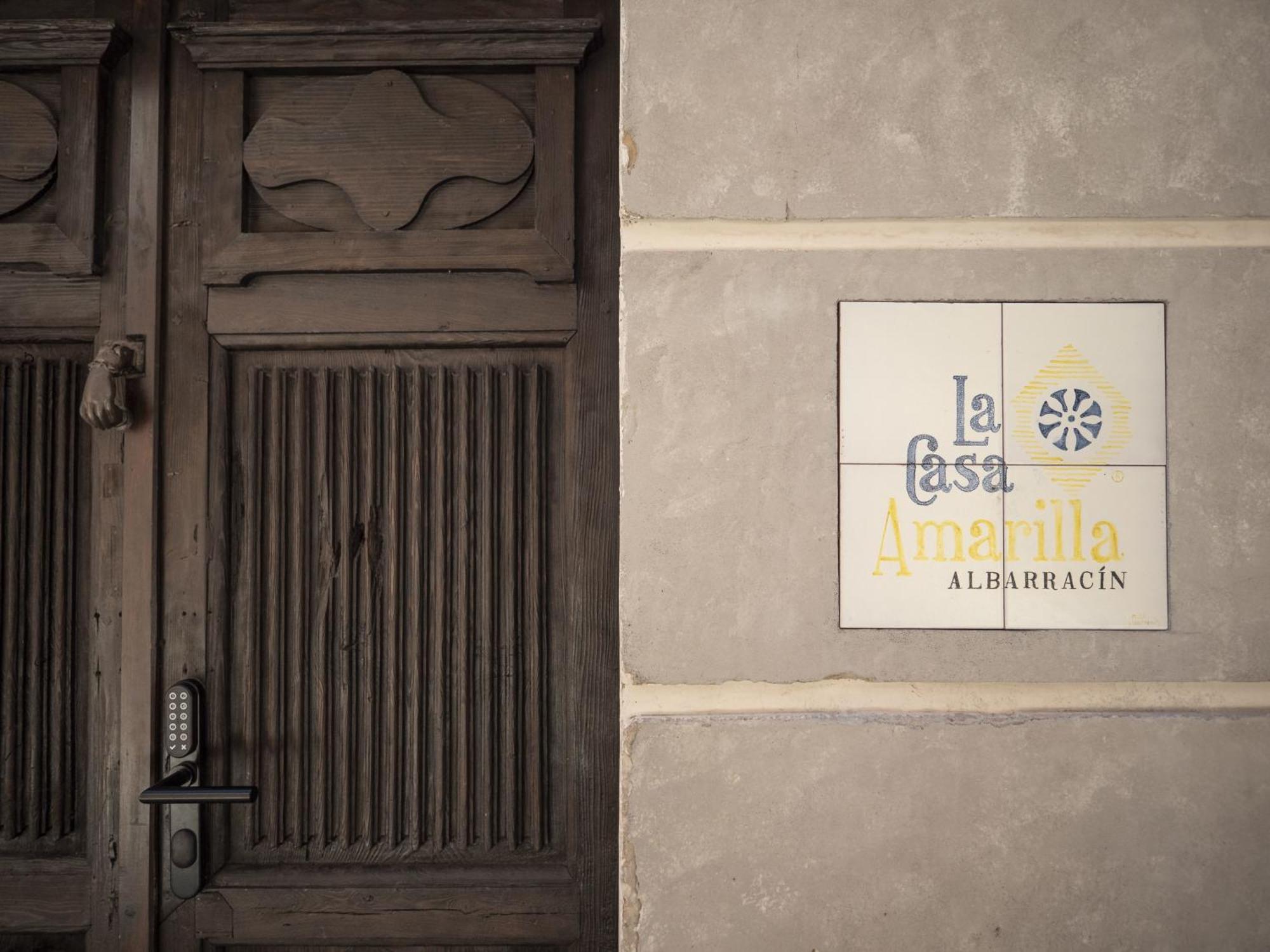 La Casa Amarilla Apartamento Enebro Albarracín Екстериор снимка